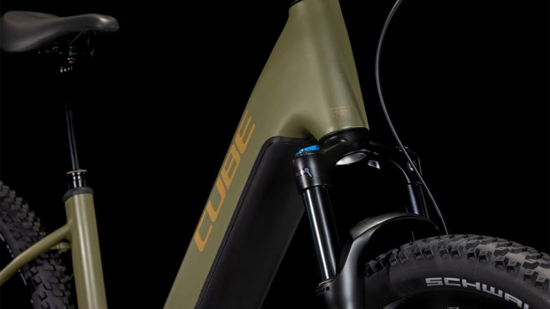Cube Reaction Hybrid Pro 800 Easy Entry dustyolive´n´gold – Bild 6