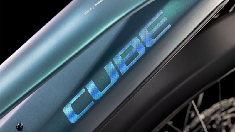 Cube Reaction Hybrid Pro 800 Lady Allroad smaragdgrey´n´prism – Bild 3