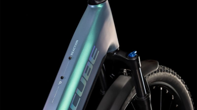 Cube Reaction Hybrid Pro 800 Easy Entry Allroad smaragdgrey – Bild 2